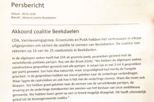 Coalitie Beekdaelen bekend